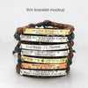 Coordinate Bracelets for Him and Her, Longitude and Latitude Bracelets for Couples Leather Cuffs