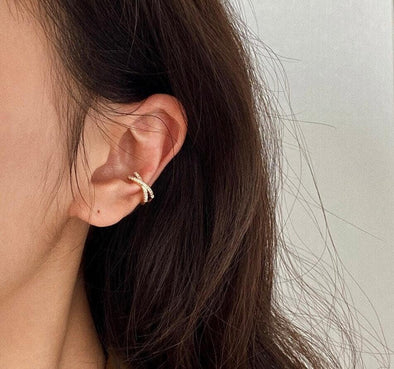 Cross Ear Cuffs - Ear Cuff No Piercing