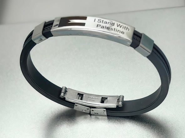 Free Palestine Bracelet - I Stand With Palestine Cuff