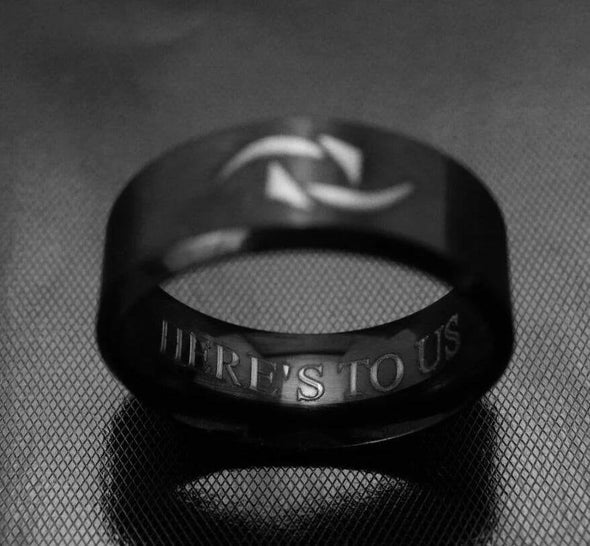 Halestorm Ring, Custom Rock Band, In Memory of American Hard Rock, Emblem Amulet Custom Logo Symbol