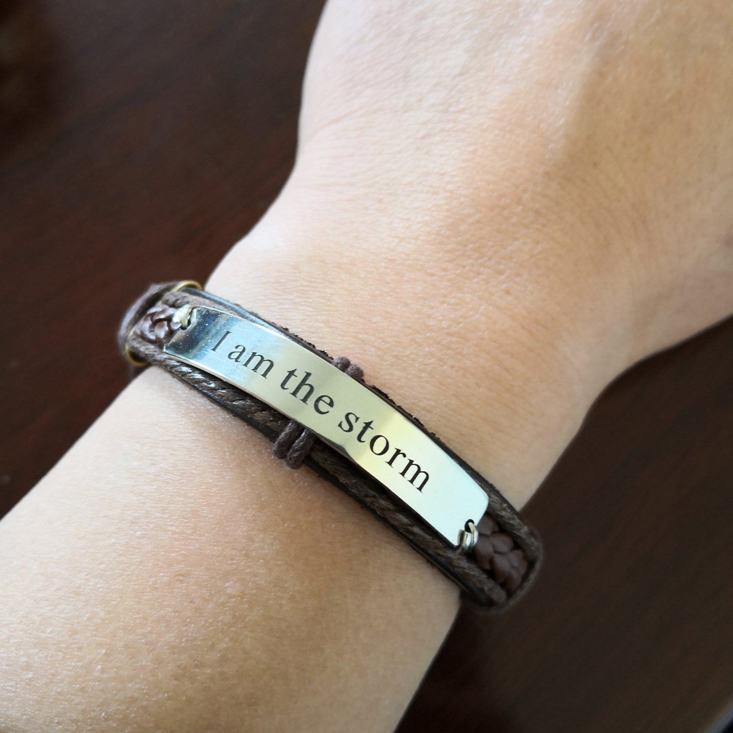 Friendship Bracelet Bracelet With Inspirational Message Friendship