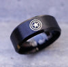 Captain America jewelry Ring, Super Hero Ring, Custom Symbol Ring