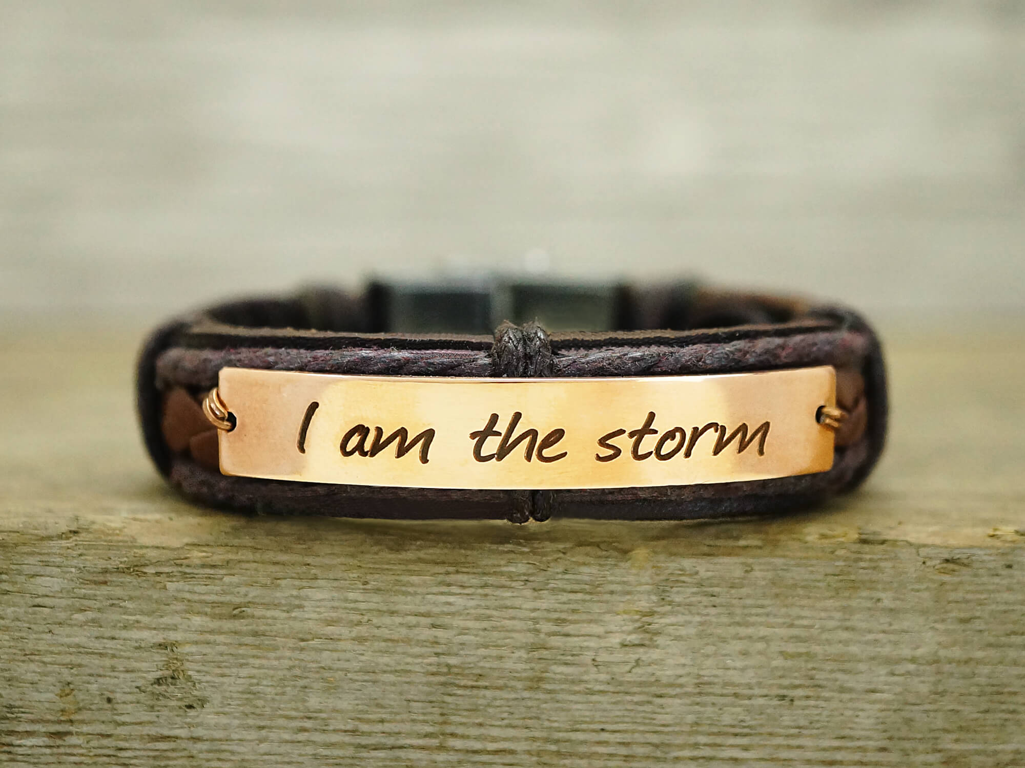The Anchor in The Storm Bracelet
