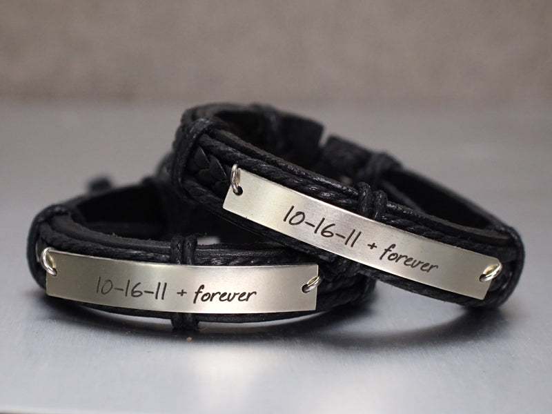 Personalized Bracelets Couples | Customized Bracelets Couples -  Personalized Couple - Aliexpress