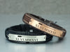 Matching Couple Bracelets, Roman Numeral Bracelet