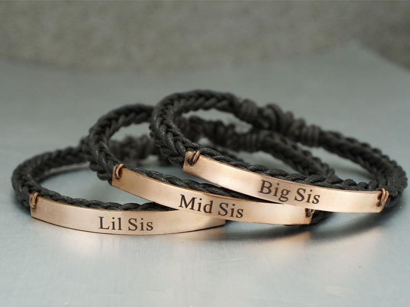 Buy LParkin Big Sister Little Sister Bracelet Set Sister Gift Pearl Jewelry  Big Little Sisters at Amazonin