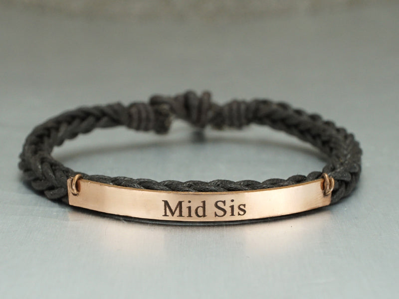Heart friendship sister bracelets cute matching for best friends -side –  LinnaLove
