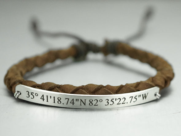 leather cooridinate bracelet for women