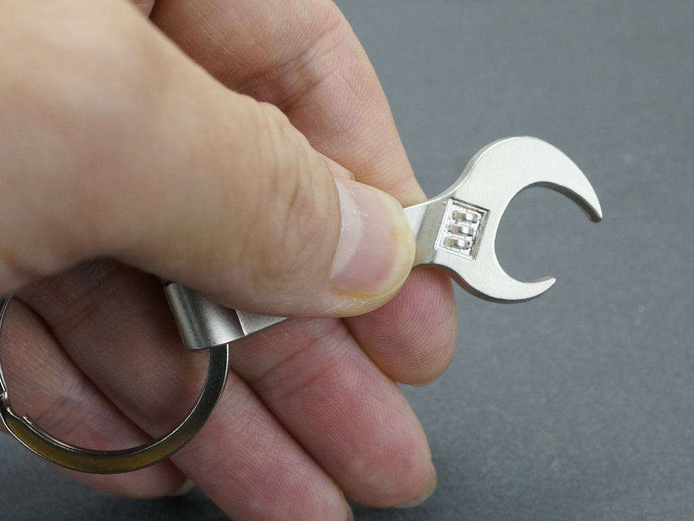 Custom Keychain Wrench Bottle Openers, No Fees