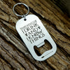 Game of Thrones Keychain Bottle Opener, I Drink and I Know Things