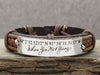 Custom Handwriting Bracelet, Coordinate Engraved Bracelet, Memorial Signature Bracelet, Leather Cuff