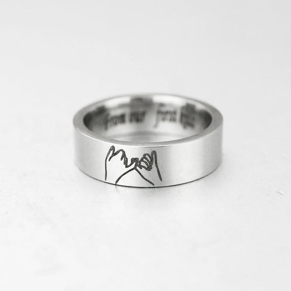 Pinky Promise Ring for women
