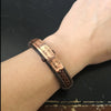 Couples Bracelets-Hold You In My Arms, Hold You In My Heart, his and hers, Leather Coordinates Cuff