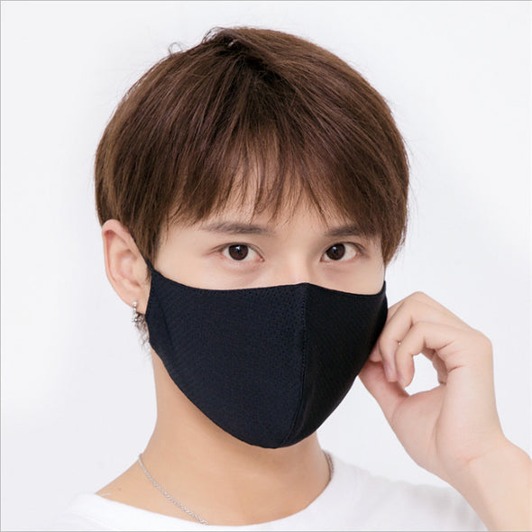 breathable face mask workout mask cooling face mask adjustable ear loop lightweight mask stretchy face mask easy to breath  gray face protector black mesh mask white sports mask 2 layer mask thin face mask kids mesh mask