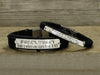 Matching Couple Bracelets, Custom Coordinates Bracelet, Anniversary Gift for Him and Her
