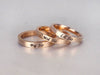 3 Sisters Ring Set, Rose Gold Rings, Sister jewelry, Big Sis, Mid Sis, Lil Sis, Gift for Sisters